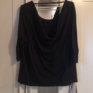 Lane Bryant slouch back top with strap.
